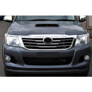Predný ochranný rám ST008 Black (nerez) Toyota Hilux 2006–2015 fotografia 1