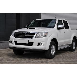 Predný ochranný rám ST008 Black (nerez) Toyota Hilux 2006–2015 fotografia 2