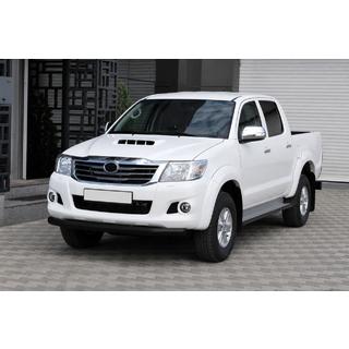 Predný ochranný rám ST008 Black (nerez) Toyota Hilux 2006–2015 fotografia 3