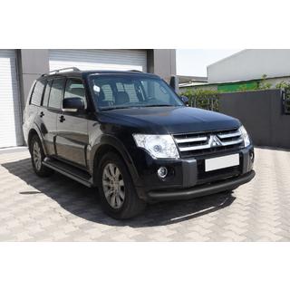 Predný ochranný rám ST008 Black (nerez) Mitsubishi Pajero Wagon III 1999–2006 fotografia 3