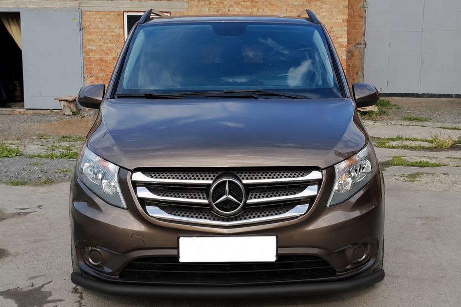 Mercedes Vito/V-trieda W447 2014– Predný ochranný rám ST008 Black (nerez) Image