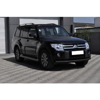 Predný ochranný rám ST008 Black (nerez) Mitsubishi Pajero Wagon IV 2006–2021 fotografia 3