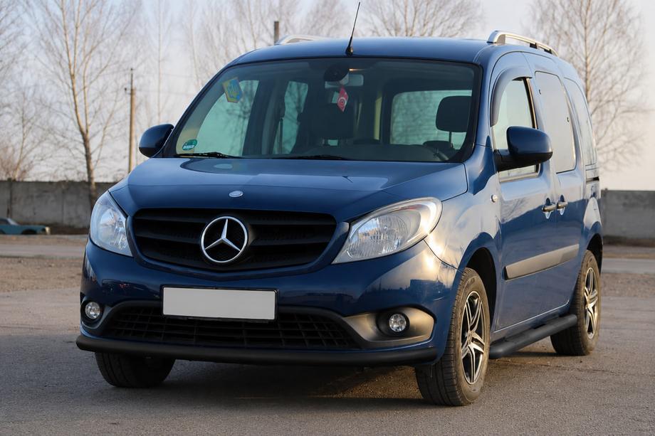 Mercedes Citan 2013–2021 Predný ochranný rám ST008 Black (nerez) Fotografia 2
