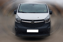 Opel Vivaro 2015–2019 Predný ochranný rám ST008 Black (nerezová oceľ) fotografia 1