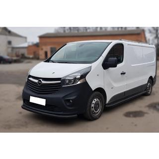 Predný ochranný rám ST008 Black (nerezová oceľ) Fiat Talento 2016– fotografia 2