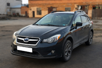 Subaru XV 2011–2017 Predný ochranný rám ST008 Black (nerezová oceľ) fotografia 3