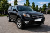 Ford Ranger 2007–2011 Predný ochranný rám ST008 Black (nerezová oceľ) fotografia 3