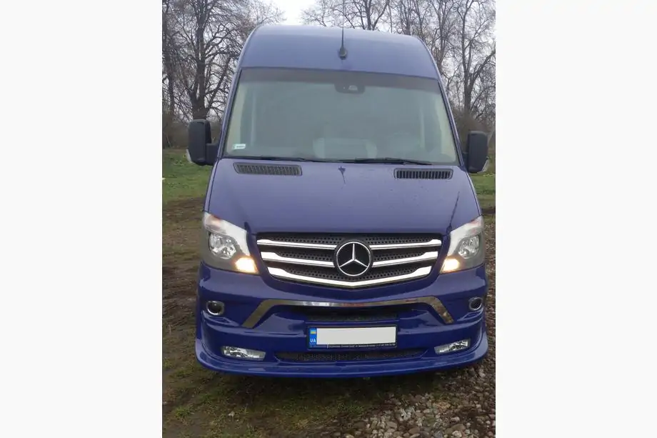 Mercedes Sprinter W906 2006–2018 Nadstavec na predný nárazník ERA (2013↗) Fotografia 3