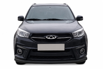Chery Tiggo 3 2005– Predný ochranný rám ST008 Black (nerezová oceľ) fotografia 1