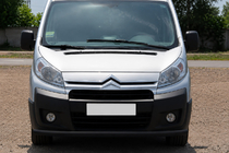 Citroen Jumpy 2007–2017 Predný ochranný rám ST008 Black (nerezová oceľ) fotografia 1