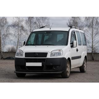 Predný ochranný rám ST008 Black (nerezová oceľ) Fiat Doblo I 2001–2005 fotografia 1