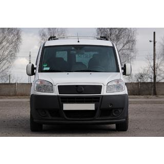Predný ochranný rám ST008 Black (nerezová oceľ) Fiat Doblo I 2001–2005 fotografia 2