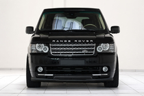 Range Rover III L322 2002–2012 Predný ochranný rám ST008 Black (nerezová oceľ) fotografia 1
