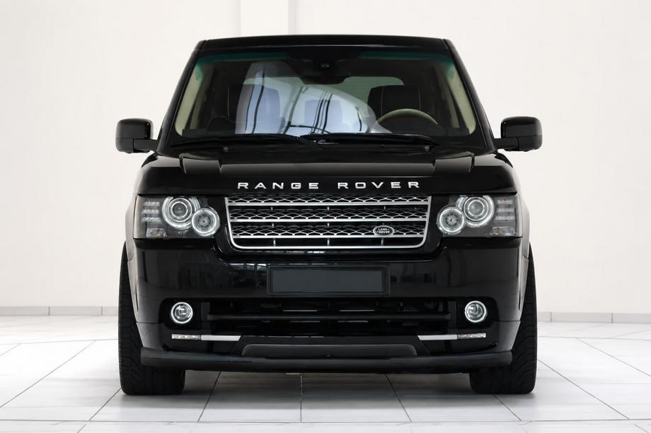 Range Rover III L322 2002–2012 Predný ochranný rám ST008 Black (nerezová oceľ) Image