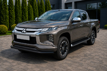 Fiat Fullback 2016– Predný ochranný rám ST008 Black (nerezová oceľ) fotografia 2