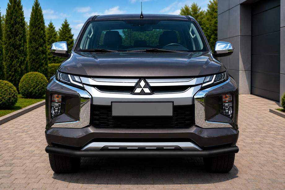 Fiat Fullback 2016– Predný ochranný rám ST008 Black (nerezová oceľ) Image