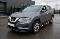 Nissan X-trail T32/Rogue 2014–2021 Predný ochranný rám ST008 Black (nerezová oceľ) fotografia 1
