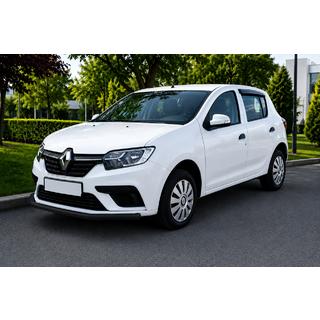 Predný ochranný rám ST008 Black (nerezová oceľ) Renault Sandero 2013–2022 fotografia 1