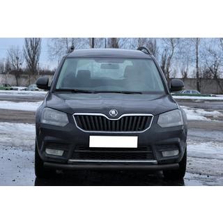 Predný ochranný rám ST008 Black (nerezová oceľ) Skoda Yeti 2009–2017 fotografia 1