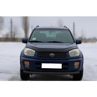 Predný ochranný rám ST008 Black (nerezová oceľ) Toyota Rav 4 2001–2005 fotografia 1
