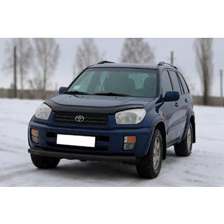 Predný ochranný rám ST008 Black (nerezová oceľ) Toyota Rav 4 2001–2005 fotografia 3