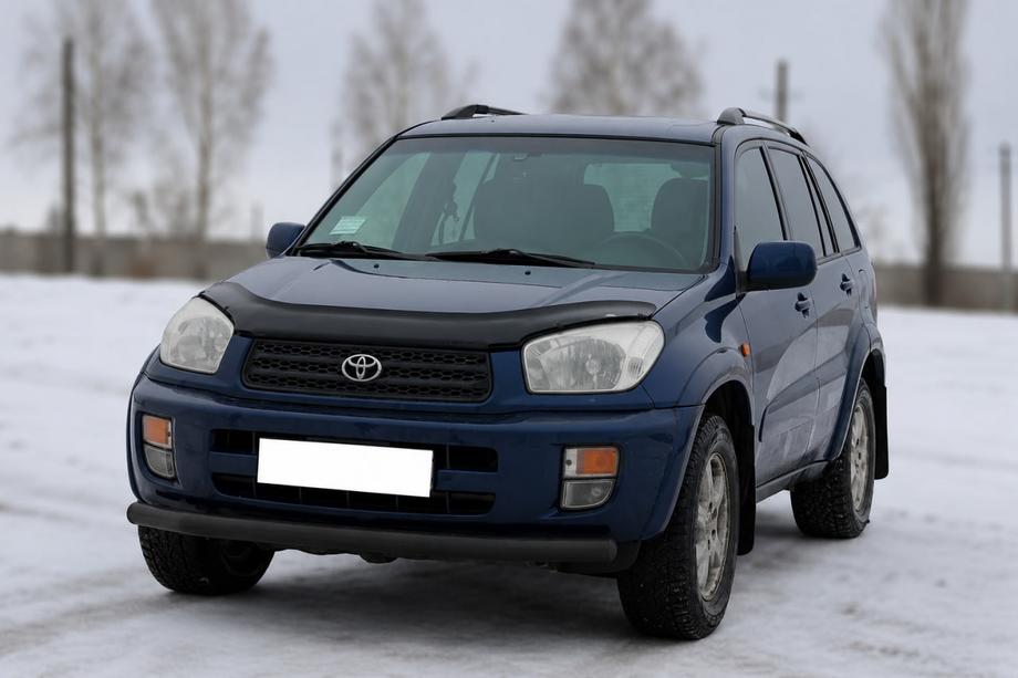 Toyota Rav 4 2001–2005 Predný ochranný rám ST008 Black (nerezová oceľ) Fotografia 3