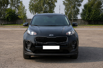 Kia Sportage 2015–2021 Predný ochranný rám ST008 Black (nerezová oceľ) fotografia 3