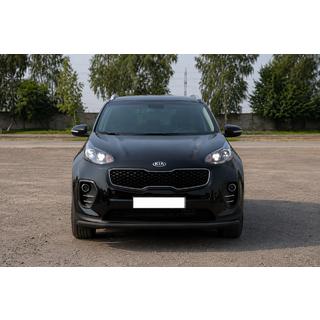 Predný ochranný rám ST008 Black (nerezová oceľ) Kia Sportage 2015–2021 fotografia 3