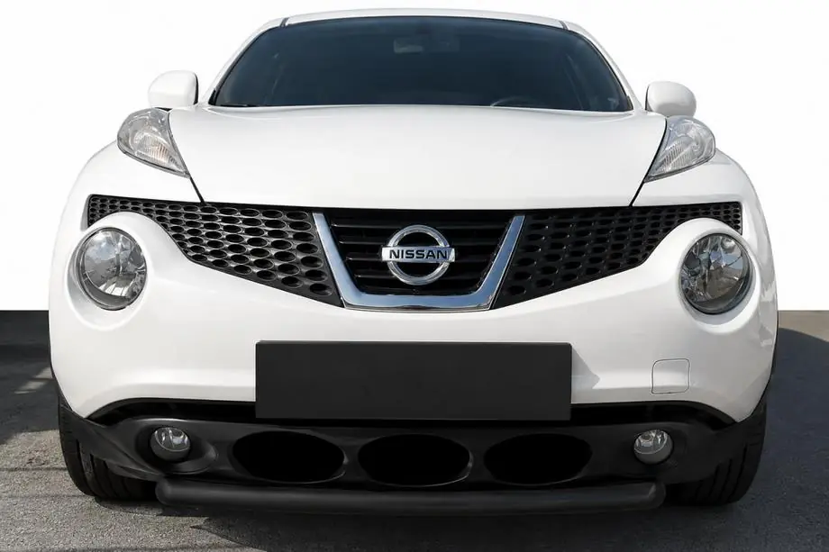 Nissan Juke 2010–2019 Predná ochrana ST008-1 Black (nerez) Image