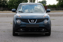 Nissan Juke 2010–2019 Predný ochranný rám ST008-2 Black (nerez) fotografia 3