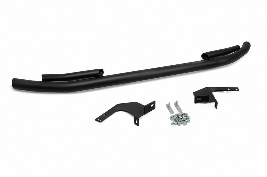 Volkswagen T5 2010–2015 Predný ochranný rám ST009 City bar Black (nerez) Fotografia 3