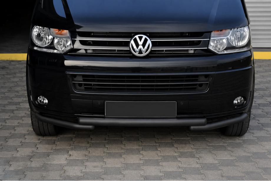Volkswagen T5 2010–2015 Predný ochranný rám ST009 Greyder Black (nerez) Image