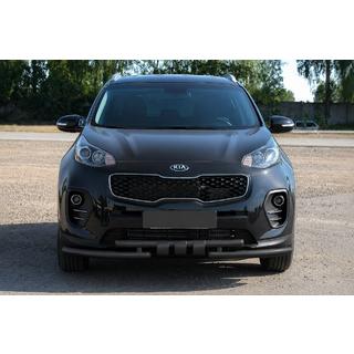 Predný ochranný rám ST009-15 Black (nerez) Kia Sportage 2015–2021 fotografia 1