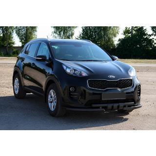 Predný ochranný rám ST009-15 Black (nerez) Kia Sportage 2015–2021 fotografia 2