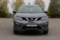 Nissan X-trail T32/Rogue 2014–2021 Predný ochranný rám ST009-15 Black (nerez) fotografia 1