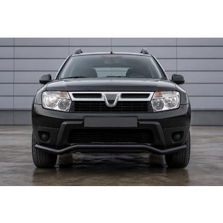 Predný ochranný rám ST012 Black (nerez) Dacia Duster 2008–2018