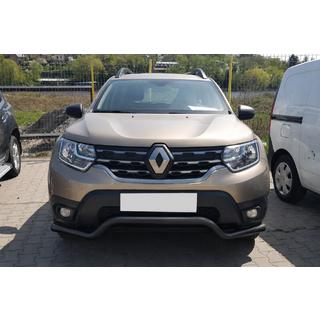 Predný ochranný rám ST012 Black (nerez) Renault Duster 2008–2017 fotografia 1
