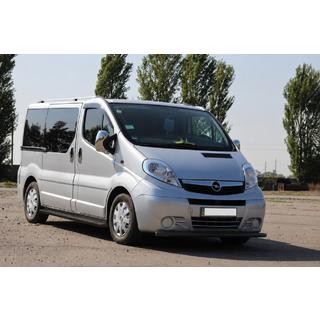 Predný ochranný rám ST014 Black (nerez) Opel Vivaro 2001–2015 fotografia 2