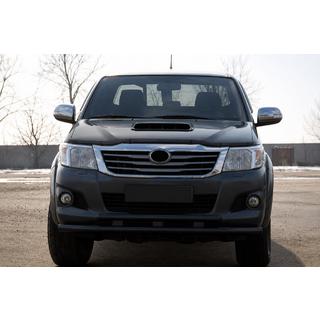 Predný ochranný rám ST014 Black (nerez) Toyota Hilux 2006–2015 fotografia 1