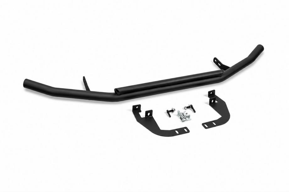Mitsubishi Pajero Sport 2008–2015 Predný ochranný rám ST014 Black (nerez) Fotografia 3
