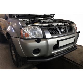 Predný ochranný rám ST014 Black (nerezová oceľ) Nissan NP300 1999–2015