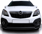 Opel Mokka 2012–2021 Predný ochranný rám ST014 Black (nerezová oceľ) fotografia 1
