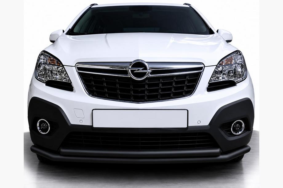 Opel Mokka 2012–2021 Predný ochranný rám ST014 Black (nerezová oceľ) Image