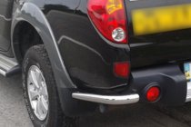 Mitsubishi L200 2006–2015 Zadné rohy AK003 (2 ks, nerez) fotografia 1