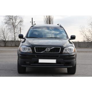 Predný ochranný rám ST014 Black (nerezová oceľ) Volvo XC90 2002–2014 fotografia 1