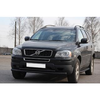 Predný ochranný rám ST014 Black (nerezová oceľ) Volvo XC90 2002–2014 fotografia 2