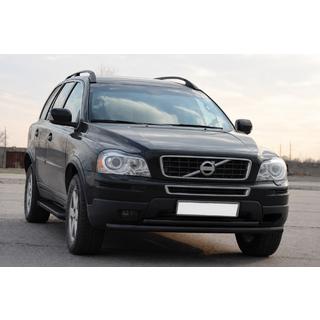 Predný ochranný rám ST014 Black (nerezová oceľ) Volvo XC90 2002–2014 fotografia 3