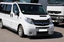 Opel Vivaro 2001–2015 Predný ochranný rám ST014/2 Black (nerez) fotografia 2