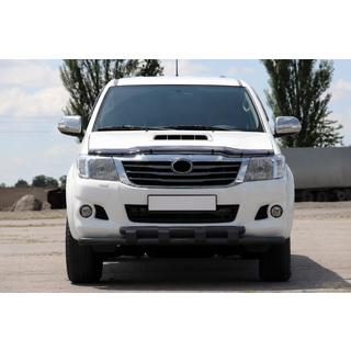 Predný ochranný rám ST015 Black (nerez) Toyota Hilux 2006–2015 fotografia 1