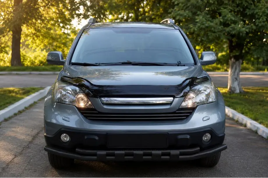 Honda CRV 2007–2011 Predný ochranný rám ST015 Black (nerez) Image
